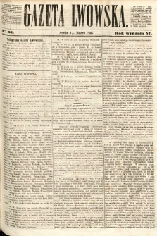 Gazeta Lwowska. 1867, nr 61