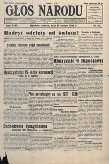 Głos Narodu. 1937, nr 44