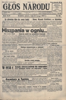 Głos Narodu. 1937, nr 50