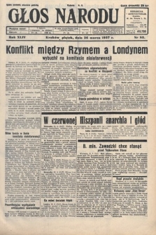 Głos Narodu. 1937, nr 85