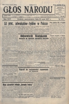 Głos Narodu. 1937, nr 127