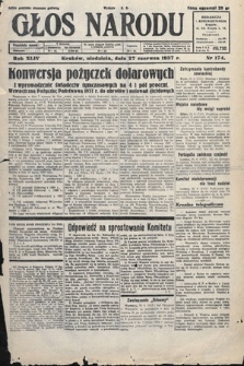 Głos Narodu. 1937, nr 174