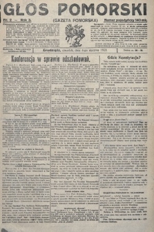 Głos Pomorski. 1923, nr 2