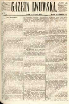 Gazeta Lwowska. 1867, nr 78