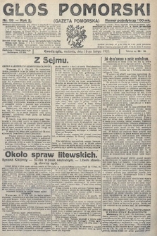 Głos Pomorski. 1923, nr 39