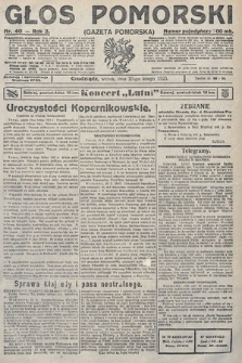 Głos Pomorski. 1923, nr 40