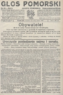Głos Pomorski. 1923, nr 63