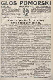 Głos Pomorski. 1923, nr 78