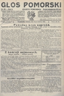 Głos Pomorski. 1923, nr 86