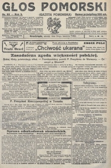 Głos Pomorski. 1923, nr 93