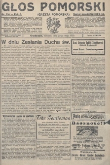 Głos Pomorski. 1923, nr 114