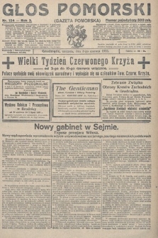 Głos Pomorski. 1923, nr 124