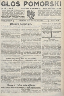 Głos Pomorski. 1923, nr 167