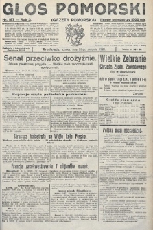 Głos Pomorski. 1923, nr 187
