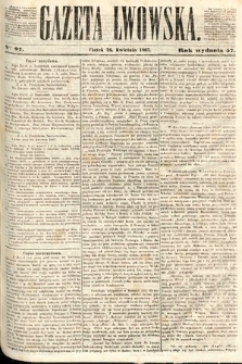 Gazeta Lwowska. 1867, nr 97