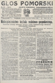 Głos Pomorski. 1923, nr 211