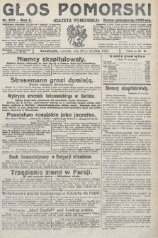 Głos Pomorski. 1923, nr 220