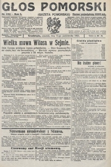 Głos Pomorski. 1923, nr 232