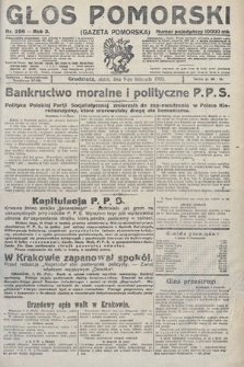 Głos Pomorski. 1923, nr 256