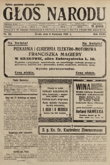 Głos Narodu. 1925, nr 82