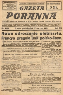 Gazeta Poranna. 1921, nr 5638
