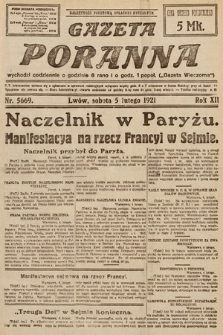 Gazeta Poranna. 1921, nr 5669