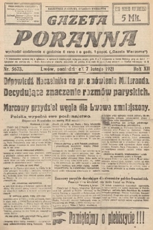 Gazeta Poranna. 1921, nr 5673