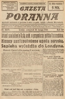 Gazeta Poranna. 1921, nr 5677