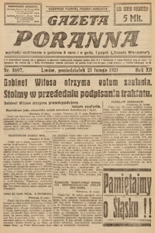 Gazeta Poranna. 1921, nr 5697
