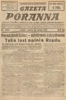 Gazeta Poranna. 1921, nr 5705