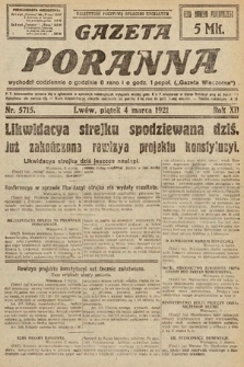 Gazeta Poranna. 1921, nr 5715
