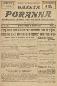 Gazeta Poranna. 1921, nr 5735