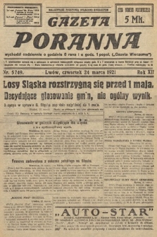 Gazeta Poranna. 1921, nr 5749