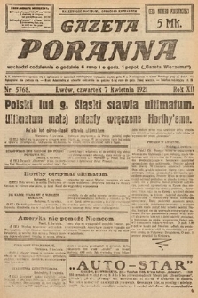 Gazeta Poranna. 1921, nr 5768