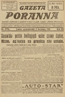 Gazeta Poranna. 1921, nr 5776