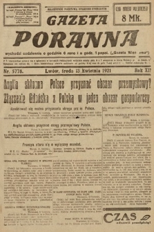 Gazeta Poranna. 1921, nr 5778