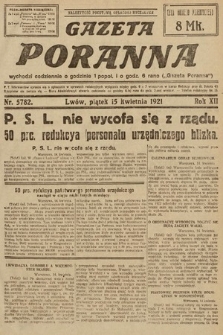 Gazeta Poranna. 1921, nr 5782