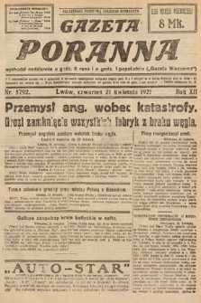Gazeta Poranna. 1921, nr 5792