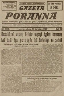 Gazeta Poranna. 1921, nr 5808