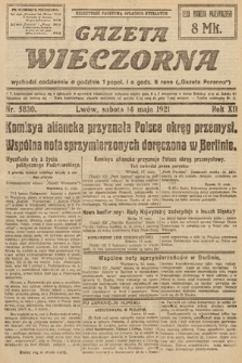 Gazeta Wieczorna. 1921, nr 5830