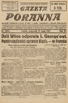 Gazeta Poranna. 1921, nr 5835