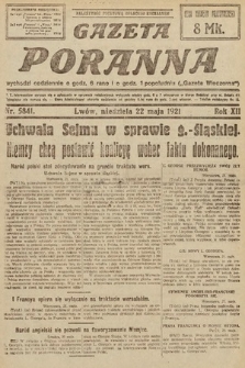 Gazeta Poranna. 1921, nr 5841