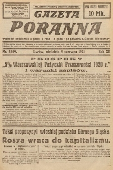 Gazeta Poranna. 1921, nr 5859