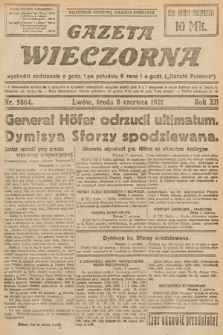 Gazeta Wieczorna. 1921, nr 5864