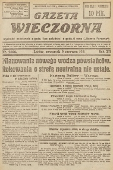Gazeta Wieczorna. 1921, nr 5866