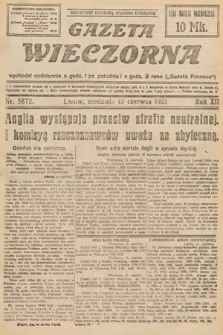 Gazeta Wieczorna. 1921, nr 5872