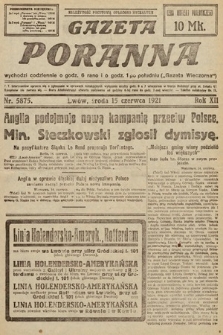 Gazeta Poranna. 1921, nr 5875