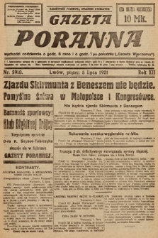 Gazeta Poranna. 1921, nr 5910