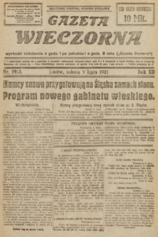 Gazeta Wieczorna. 1921, nr 5913