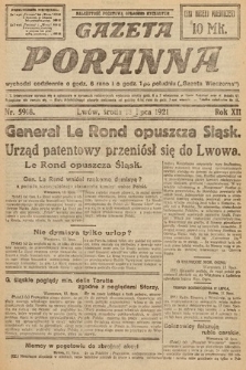 Gazeta Poranna. 1921, nr 5918